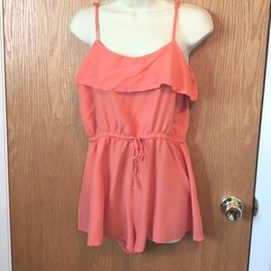 ROMPER Size 1O by H&M Divided - Peach
